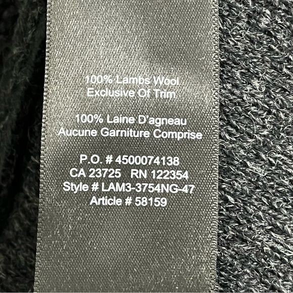 Aritzia TNA | 100%  Lambswool Cabincore Zip Up Cardigan Sweater Size Small - Picture 9 of 10